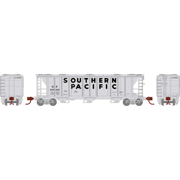 Athearn ATH28358 PS-2 2893 Southern Pacific Covered Hopper # 400922 N Scale