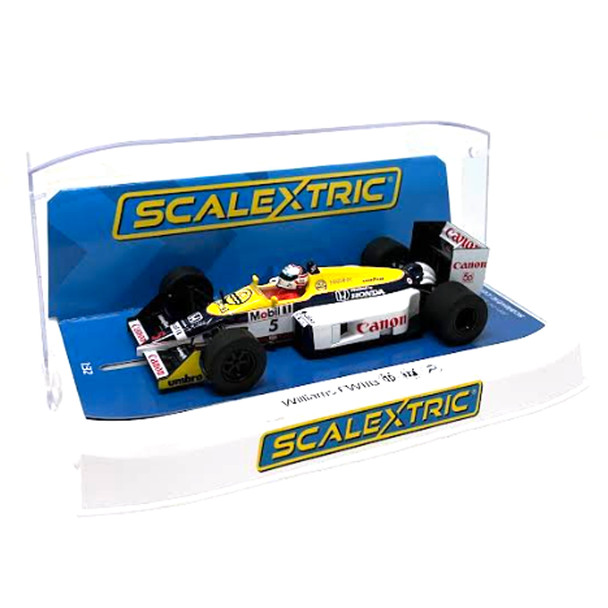 Scalextric C4508 Williams FW11B 1987 British Grand Prix Nigel Mansell 1/32 Slot Car