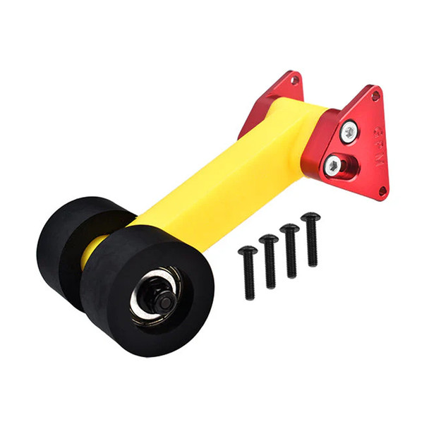 GPM Special Material Rear Wing Mount w/Wheelie Set Red for Arrma 1/10 GORGON 4X2