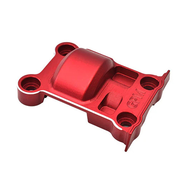 GPM Aluminum 7075 Alloy Rear Gear Cover Red for Traxxas 1/5 X-Maxx / 1/6 XRT