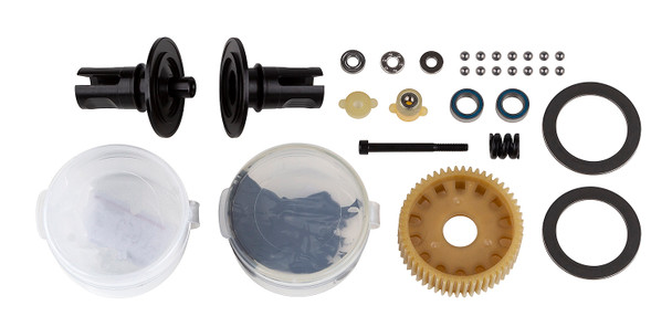 Associated 92498 Ball Differential Set w/Caged Thrust Bearing for RC10B7/10B7D