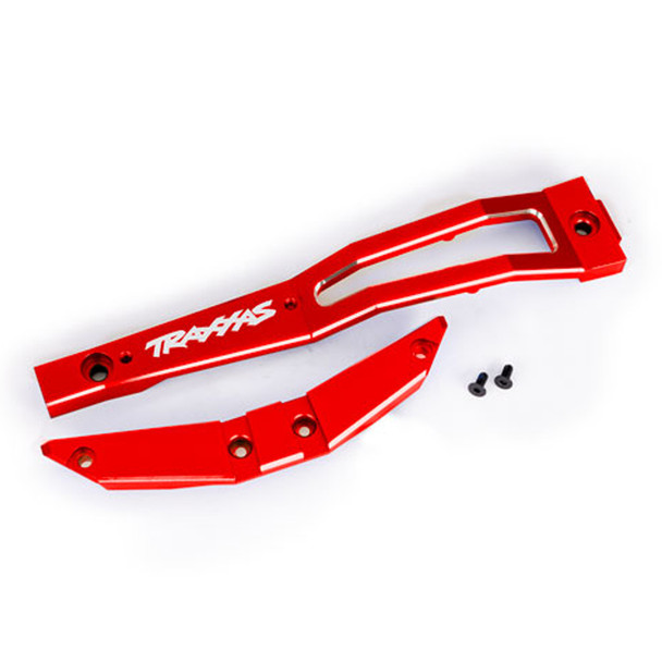 Traxxas 10221-RED HD Aluminum Front Chassis Brace Red for Maxx Slash