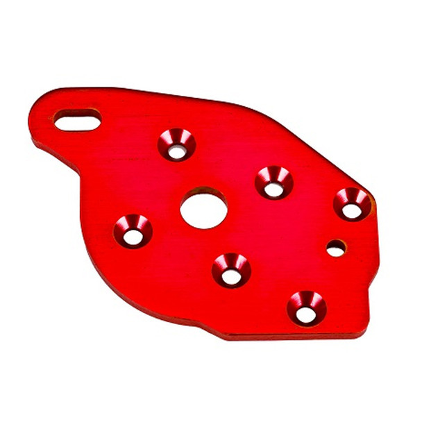 Traxxas 10259-RED 6061-T6 Aluminum Motor Plate Red for Maxx Slash / Maxx