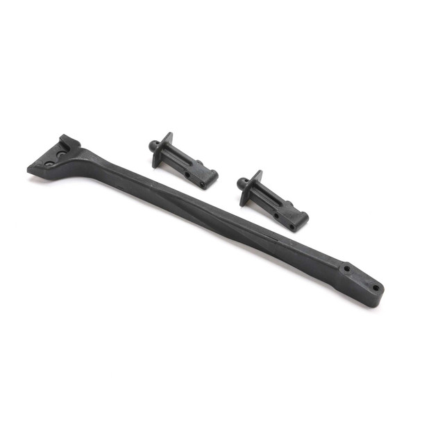Losi LOS-1436 Rear Chassis Brace / Front Body Posts for 8IGHT XTE