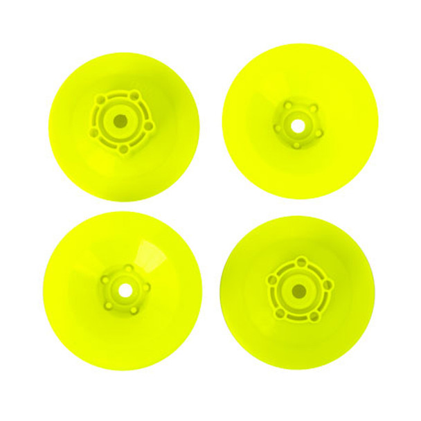 Traxxas 10457-YLW Wheel Discs Yellow (4)