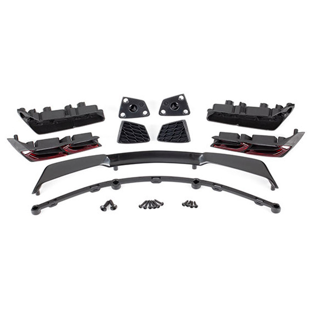 Traxxas 9319 Molded Body Accessories for Chevrolet Corvette Stingray 4-Tec 3.0