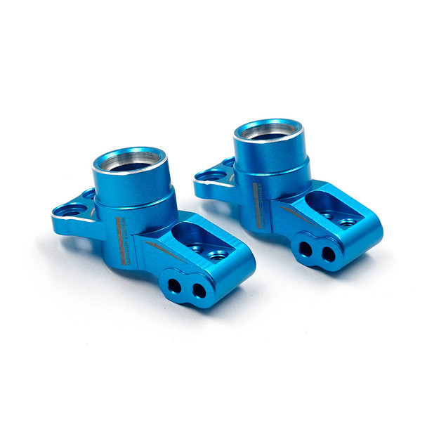 Yeah Racing TAXM-005BU Aluminum Rear Hubs Set for Tamiya XM-01 PRO