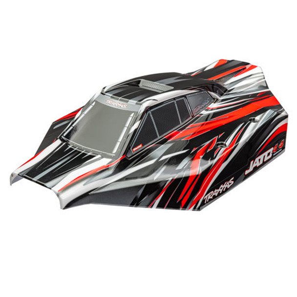 Traxxas 9018-RED Jato 4x4 Brushless Painted Red Body w/ Decals Applied