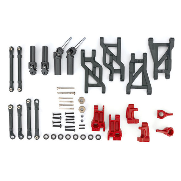Traxxas 9182-RED Heavy Duty Suspension Upgrade Kit for 2WD Bandit / Drag Slash