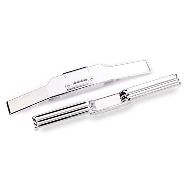 Traxxas 9846 Front & Rear Chrome Bumpers for TRX-4MT