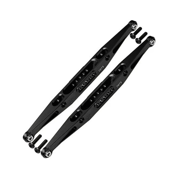 GPM Alum 7075 Alloy Rear Lower Trailing Arms Black for Losi Baja Rey / Rock Rey