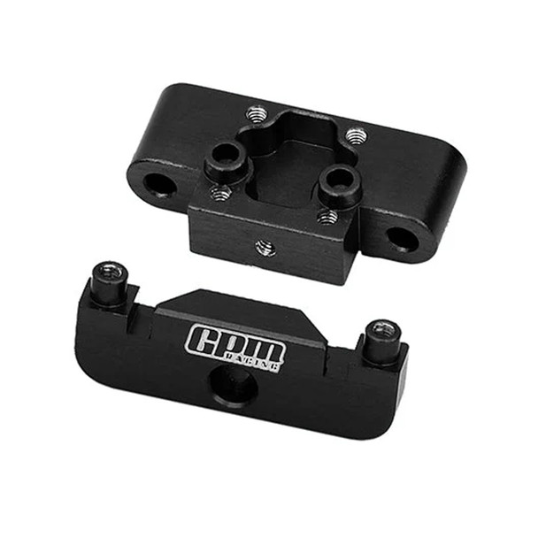 GPM Racing Aluminum 7075 Alloy Front Bulkhead Black for Losi 1/24 Micro-B