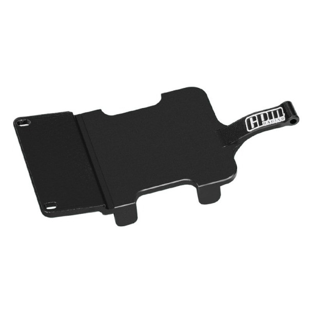GPM Aluminum 7075 Alloy ESC & Receiver Mounting Plate Black for Losi 1/24 Micro-B