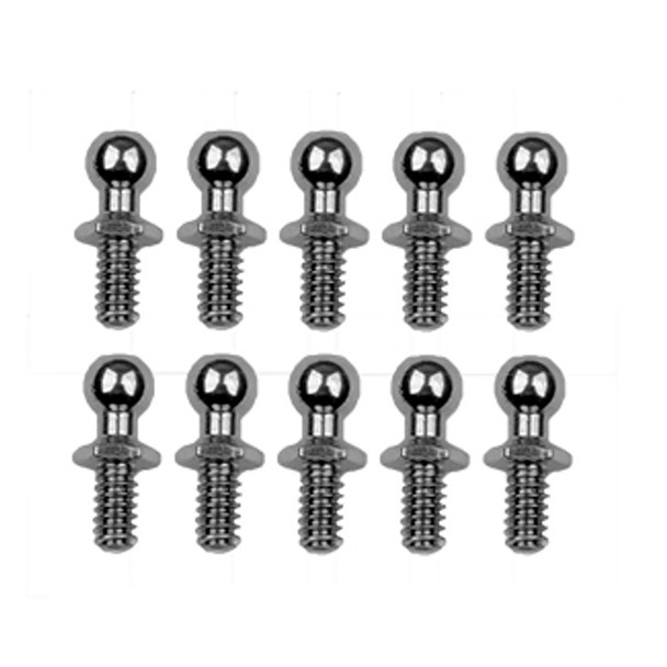 Associated 6271 Ballstud Set .20, Silver for RC10 / RC10CC