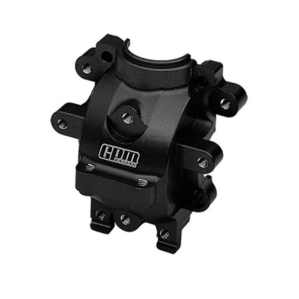 GPM Alum Alloy Rear Differential Housing Black for Traxxas 1/10 4-Tec Drift Car