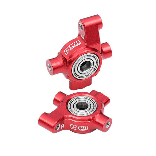 GPM Alum 7075 Alloy Front Steering Block Red for Traxxas 1/10 4-Tec Drift Car