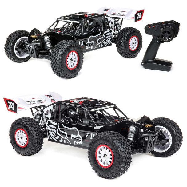 Losi LOS03027V2T2 1/10 Tenacity DB Pro Fox Racing 3S 4WD RTR Brushless Desert Buggy