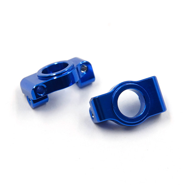Yeah Racing LSMB-002DB Aluminum Front C Hub Set Blue for Losi 1/24 Micro-B
