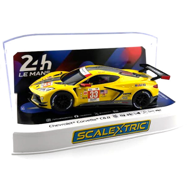 Scalextric C4558 Chevrolet Corvette C8R - LeMans GTE AM Winner 2023 1/32 Slot Car