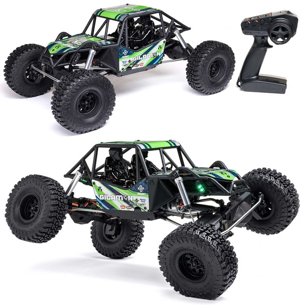 Axial AXI-1207T1 1/8 AXP8 Gilamon 2.2 4X4 RTR Brushed Trail Buggy, Green