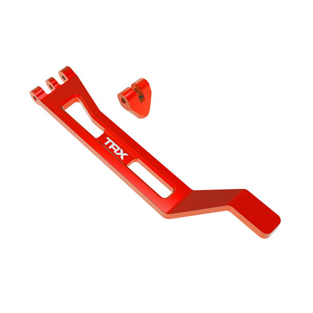Traxxas 10726-RED Aluminum Battery Hold Down Red w/ Post for Mini Maxx