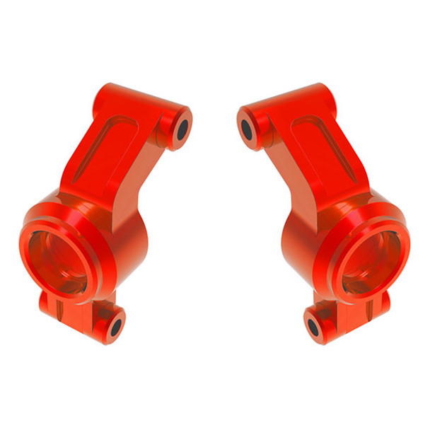 Traxxas 10751-RED Aluminum Stub Axle Carriers Red for Mini Maxx