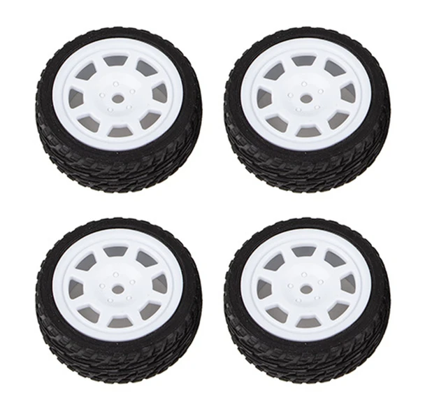 Associated 21569 Wheels & Tires, Rubber for Reflex 14R Hoonicorn