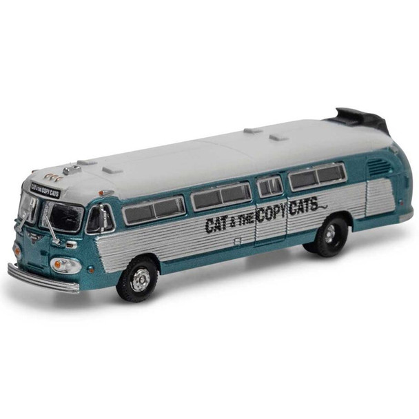 Athearn ATH17347 Band On Tour Intercity Bus, Cat & The Copy Cats N Scale