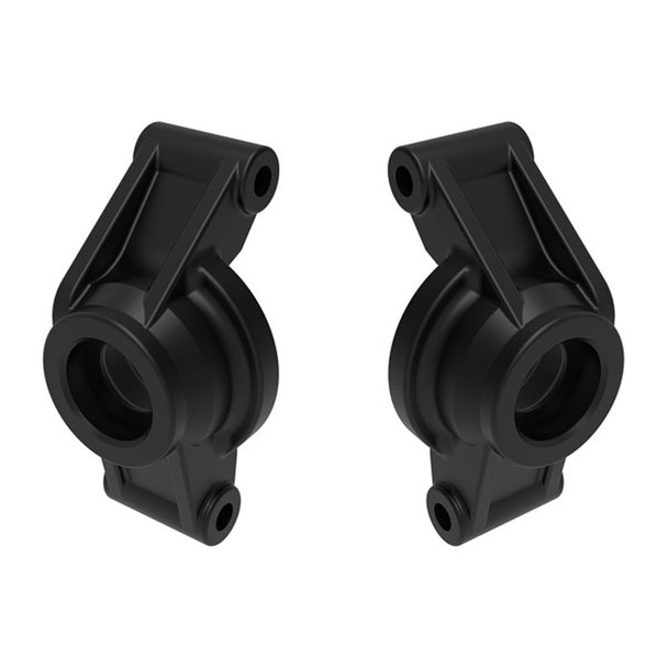 Traxxas 10752-BLK Left & Right Rear Stub Axle Carriers Black for Mini Maxx