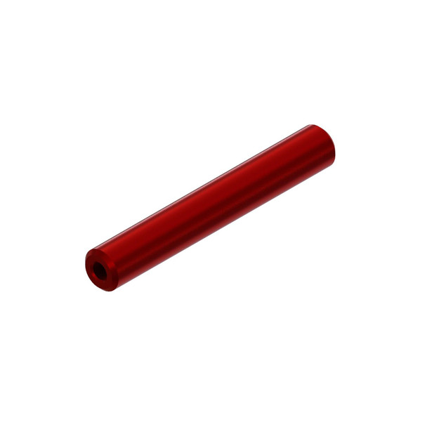 ARRMA ARA-1527 Aluminum Front Brace Tube 66mm Red for 1/8 Notorious 6S