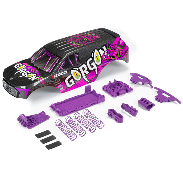 ARRMA ARA402350 GORGON Painted Decaled Trimmed Body Set Purple