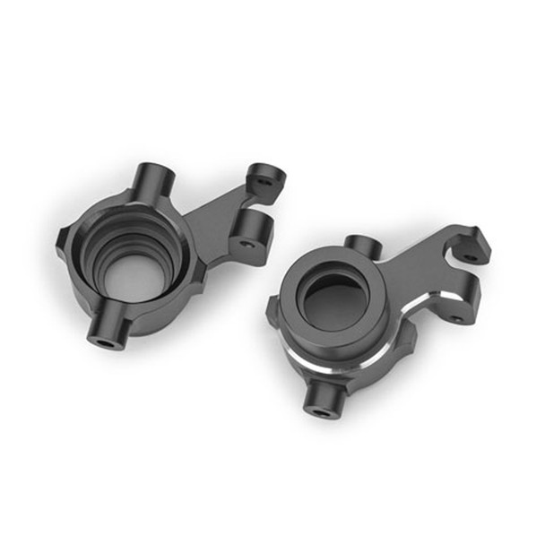 Traxxas 10237-GRAY Aluminum Left & Right Steering Blocks for Maxx Slash / Maxx