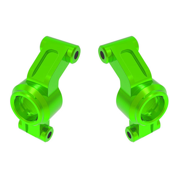 Traxxas 10751-GRN Aluminum Stub Axle Carriers Green for Mini Maxx
