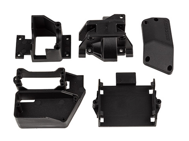 Associated 26002 Center Gearbox, ESC Tray, Receiver Box Set for SR7