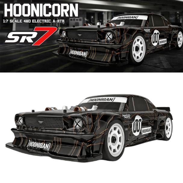Associated 20540R 1/7 SR7 Hoonigan 4WD On-Road Electric Brushless A-RTR Touring Car