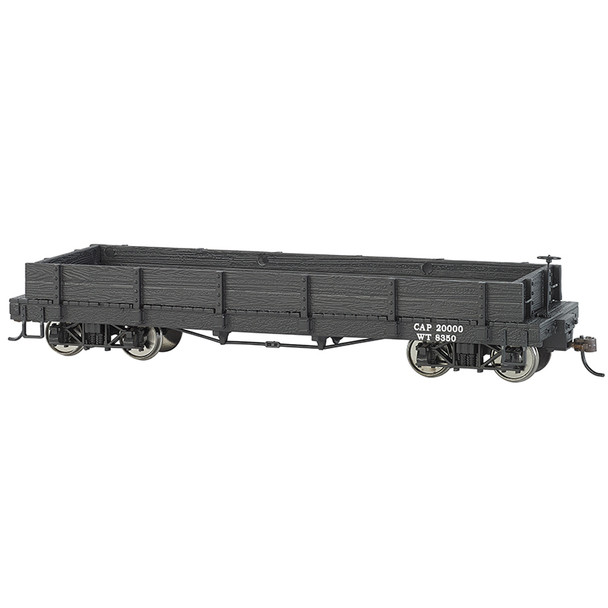 Bachmann 27298 Gondola - Black - Data Only On30 Scale