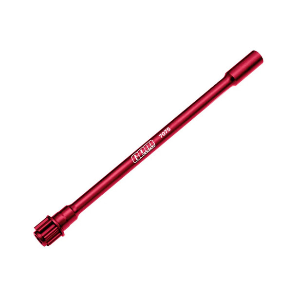 GPM Racing Aluminum 7075 Alloy Center Drive Shaft Red for 1/16 Mini Maxx