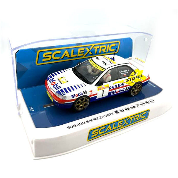 Scalextric C4507 Subaru Impreza WRX - 1997 ERC Champion - 1/32 Slot Car