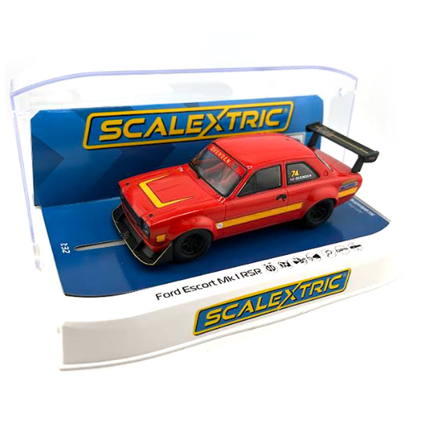 Scalextric C4571 Ford Escort MK1 RSR - Ovenden 74 - 1/32 Slot Car
