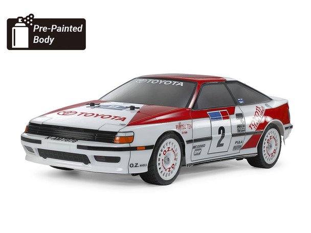 Tamiya 47491-60A 1/10 RC Toyota Celica GT-Four ST165 TT-02 Chassis & Painted Body Tamiya 47491-60A 1/10 RC Toyota Celica GT-Four ST165 TT-02 Chassis & Painted Body