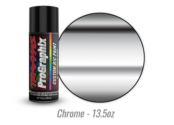 Traxxas 5046X ProGraphix RC Body Spray Paint - Chrome (13.5oz)