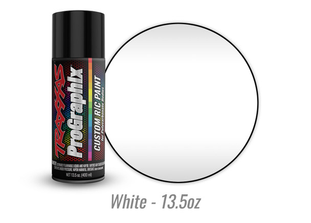 Traxxas 5056X ProGraphix RC Body Spray Paint - White (13.5oz)