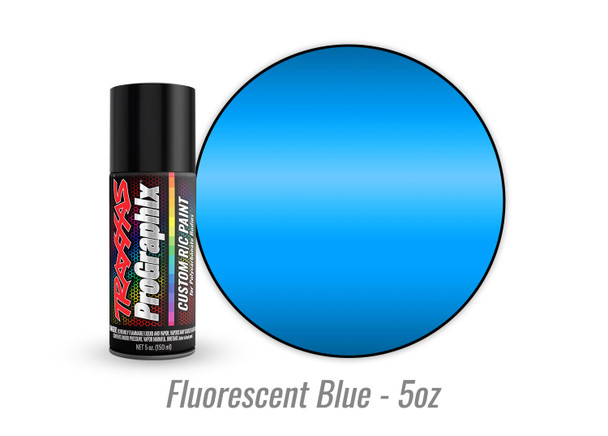 Traxxas 5064 ProGraphix RC Body Spray Paint - Fluorescent Blue (5oz)