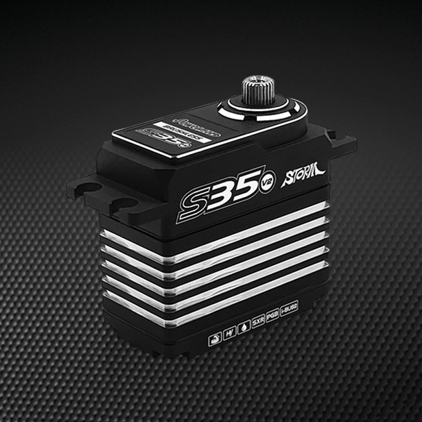 POWER HD STORM S35 V2 Brushless 45kg 624.9 oz Digital Titanium & Steel Gear Servo