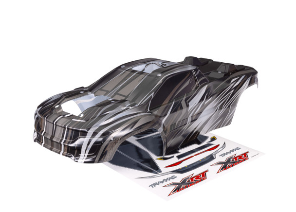 Traxxas 7869X ProGraphix Body Requires Paint w/ Decals Sheet for XRT Ultimate
