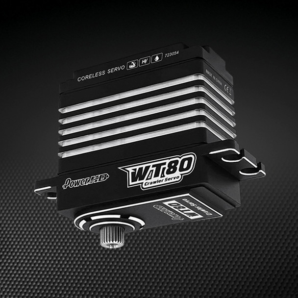 POWER HD WT80 High Voltage Coreless Digital Servo 35.0 kg / 0.09 sec / 486.1 oz