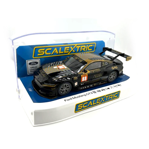 Scalextric C4519 Ford Mustang GT3 Proton Competition Qatar 2024 1/32 Slot Car