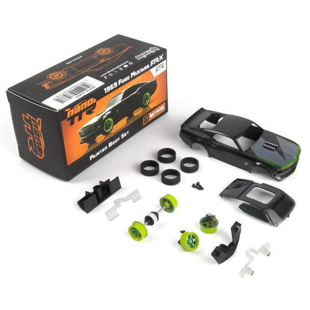 HPI 160979 nano-TTR 1969 Ford Mustang RTR-X Painted Body Set HPI 160979 nano-TTR 1969 Ford Mustang RTR-X Painted Body Set