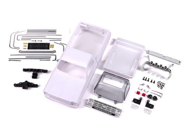 Traxxas 9811 Unpainted Body Kit for TRX-4M 1/18 1979 Chevrolet K10