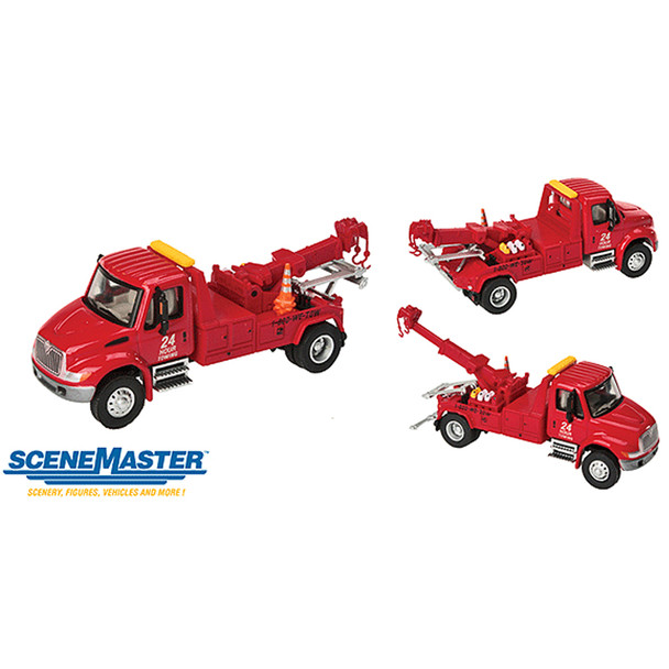Walthers International(R) 4300 Tow Truck - Red HO Scale